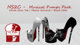Musical pumps pack 3